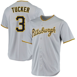 Men's Cole Tucker Pittsburgh Pirates Backer T-Shirt - Ash