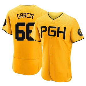 Jarlin Garcia Pittsburgh Pirates Player Jersey White 4XL | StylePrints