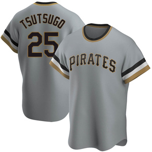 Yoshi Tsutsugo Men's Pittsburgh Pirates Snake Skin City Jersey